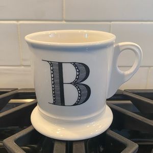 Anthropologie Monogram/Letter “B” Mug